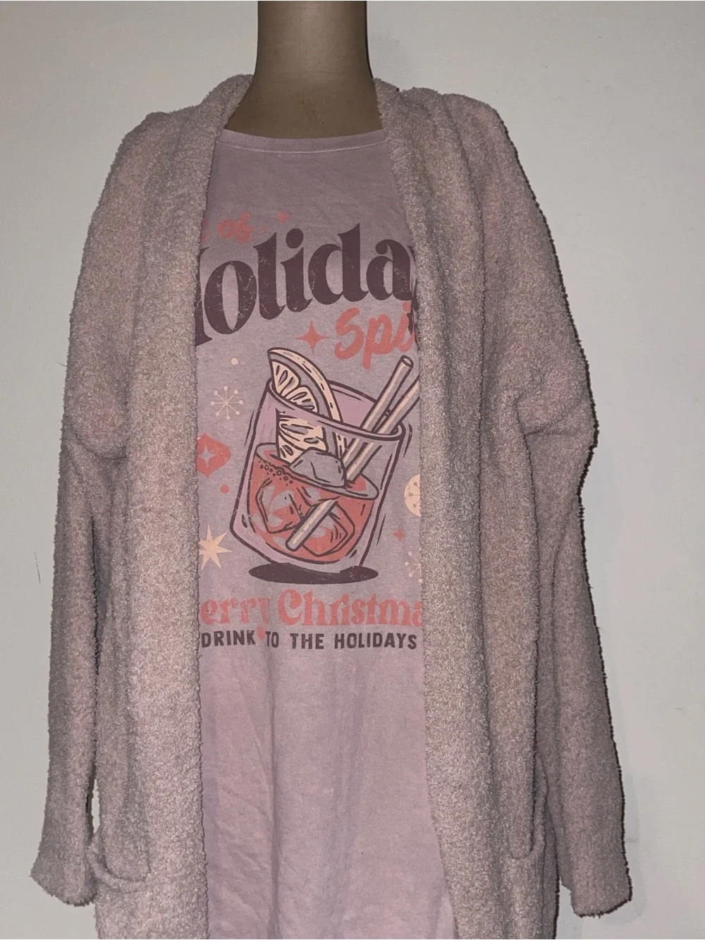 SIZE 2X outfit -NWT tee-REVLON-shawl
